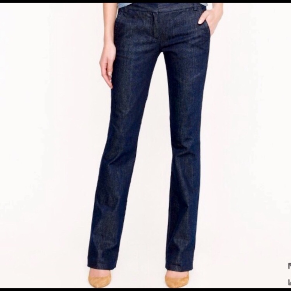 J Crew Denim Trouser